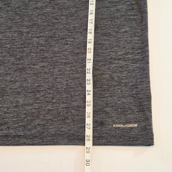 NWOT - Majestic Cool Base Milwaukee Brewers Polo, Men’s LG, Grey Heather - Picture 7 of 10